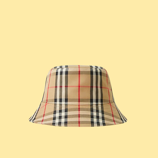 Burberry Vintage Check Bucket Hat - Archive Beige