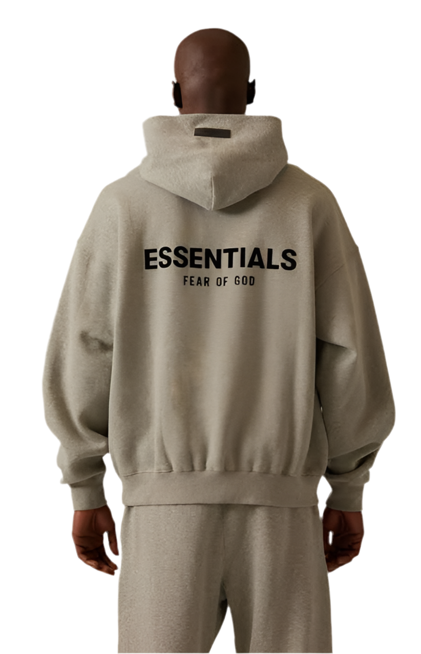 Essentials SS22 Hoodie - Dark Oatmeal