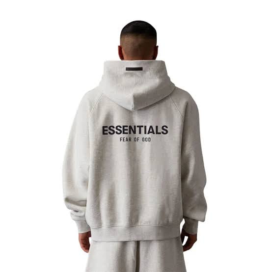 Essentials SS22 Hoodie - Light Oatmeal