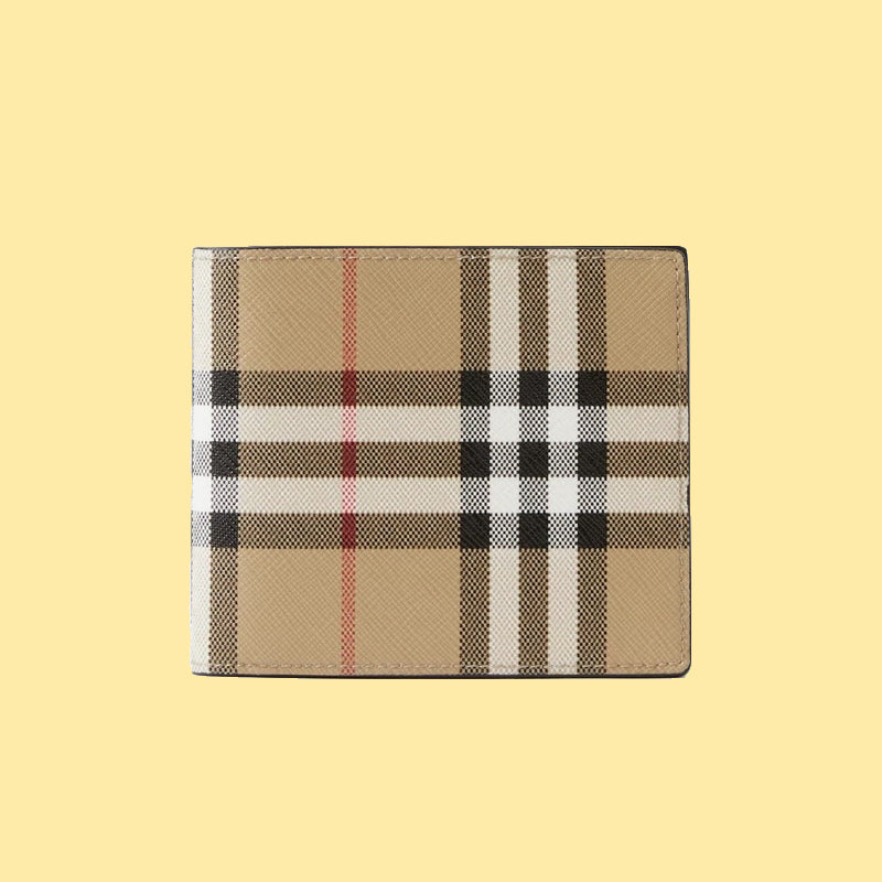 Burberry Check Bifold Wallet