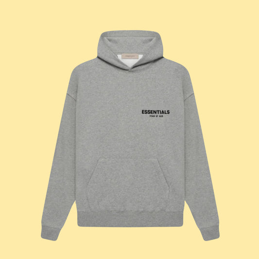 Essentials SS22 Hoodie - Dark Oatmeal