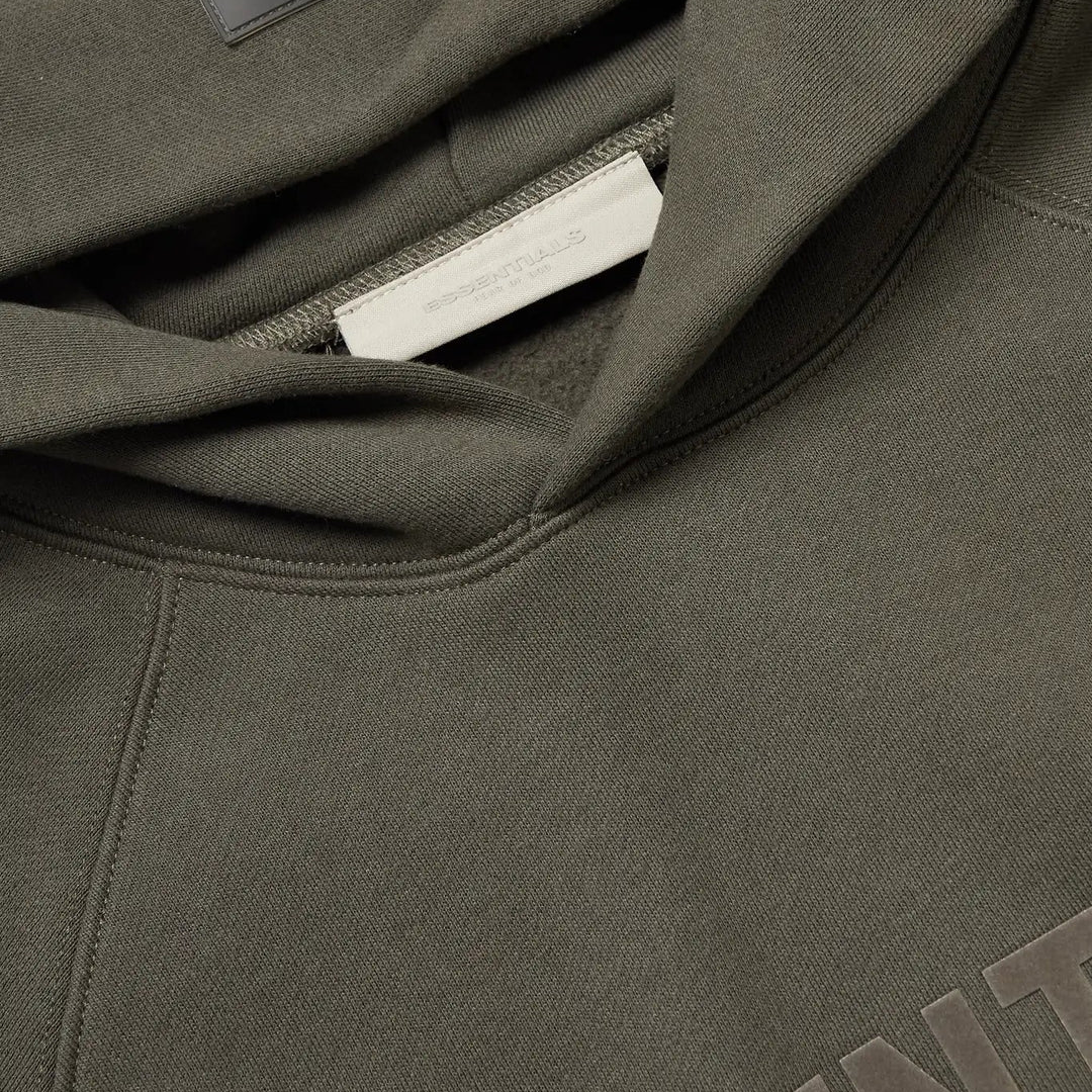 Essentials FW23 Hoodie - Off Black