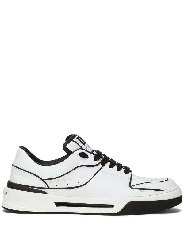 Dolce and Gabbana New Roma Leather Sneakers