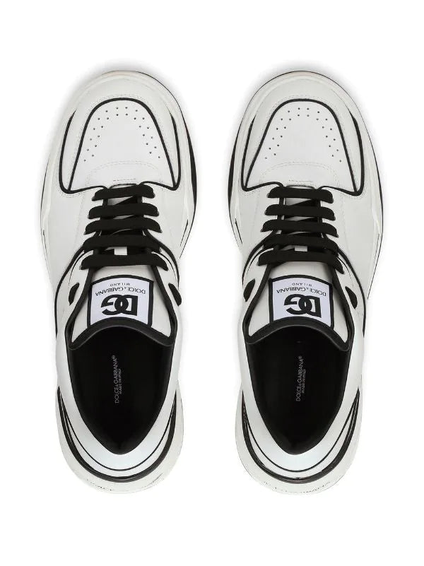 Dolce and Gabbana New Roma Leather Sneakers