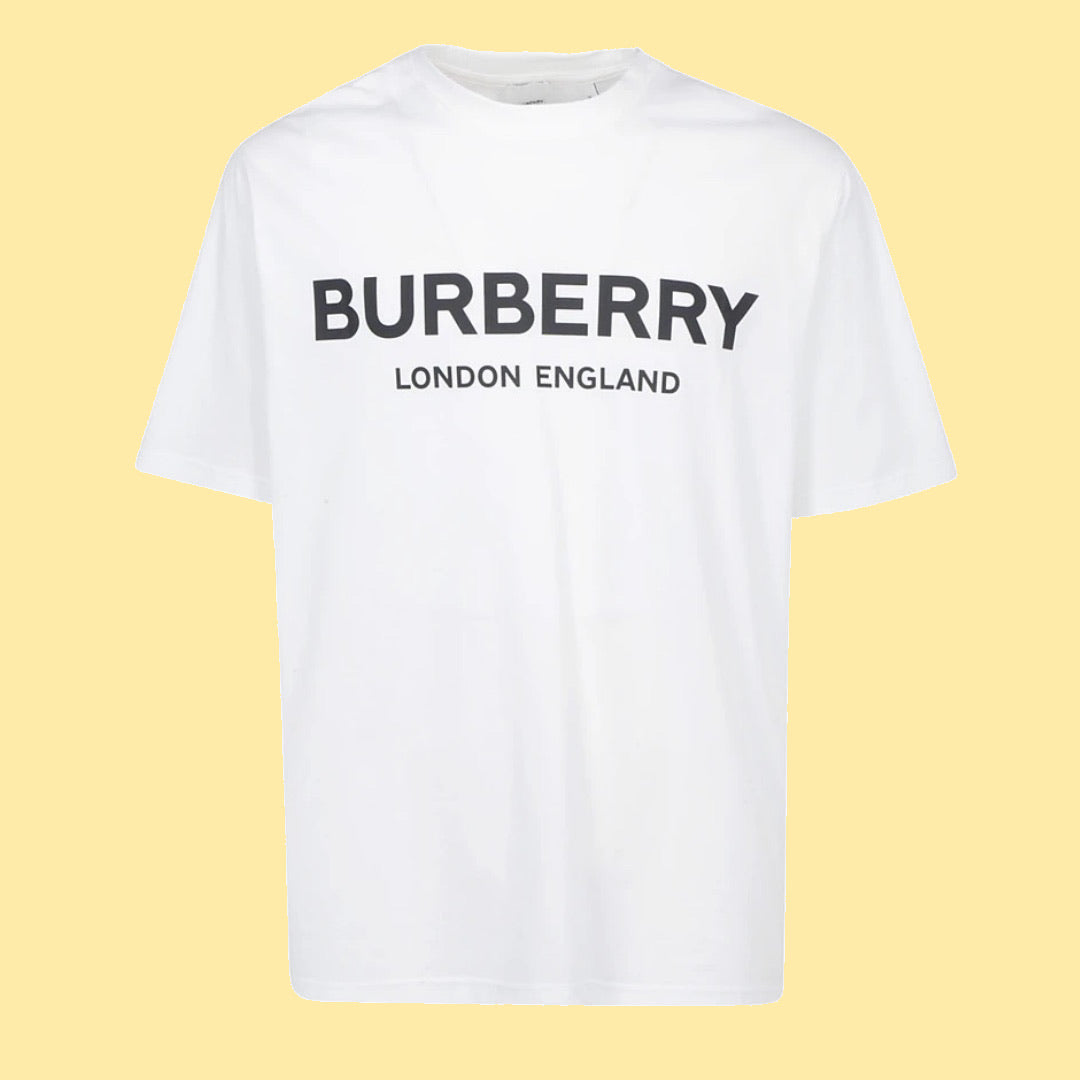 Burberry London England Logo Print T-shirt - White – The Luxury Stop