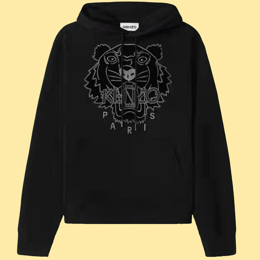 Kenzo Tiger Hoodie - Black