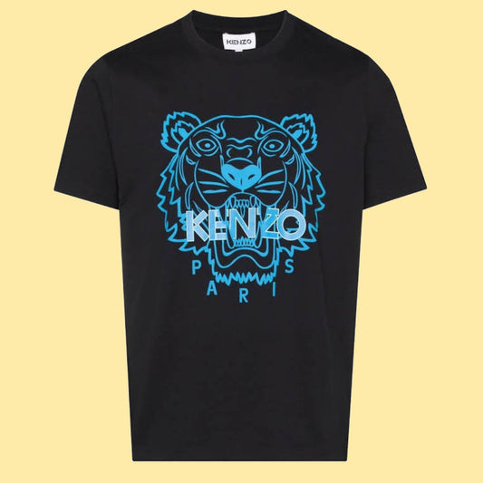 Kenzo Tiger T-shirt - Black/Blue