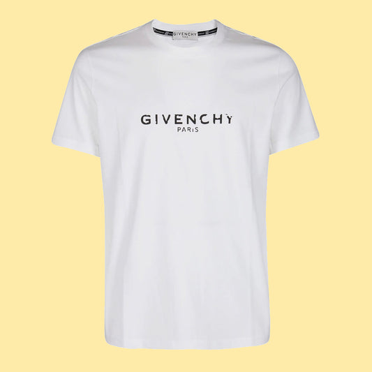 Givenchy Paris Logo Oversize T-Shirt - White