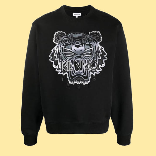 Kenzo Tiger Sweatshirt - Black/Gradient